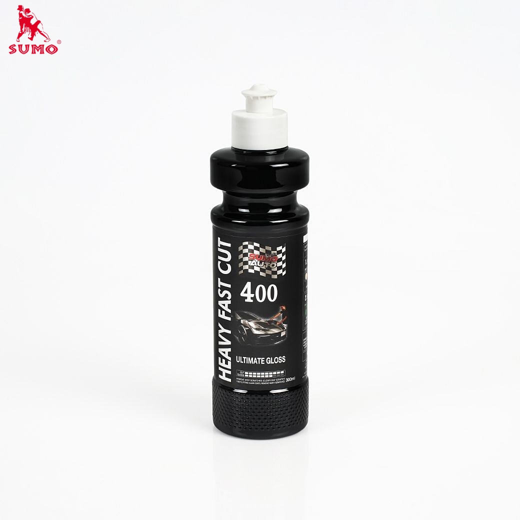 น้ำยาขัดสีรถยนต์ น้ำยาขัดหยาบ ลบรอยหนัก Heavy Fast Cut 400 300ml SUMO Prasartstore.com2222