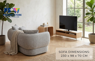 โซฟา 3 ที่นั่ง Sofa 3 Sit LIFESTYLE รุ่น AIDEN – สัมผัสความผ่อนคลายในดีไซน์ Michelin สุดพรีเมียม