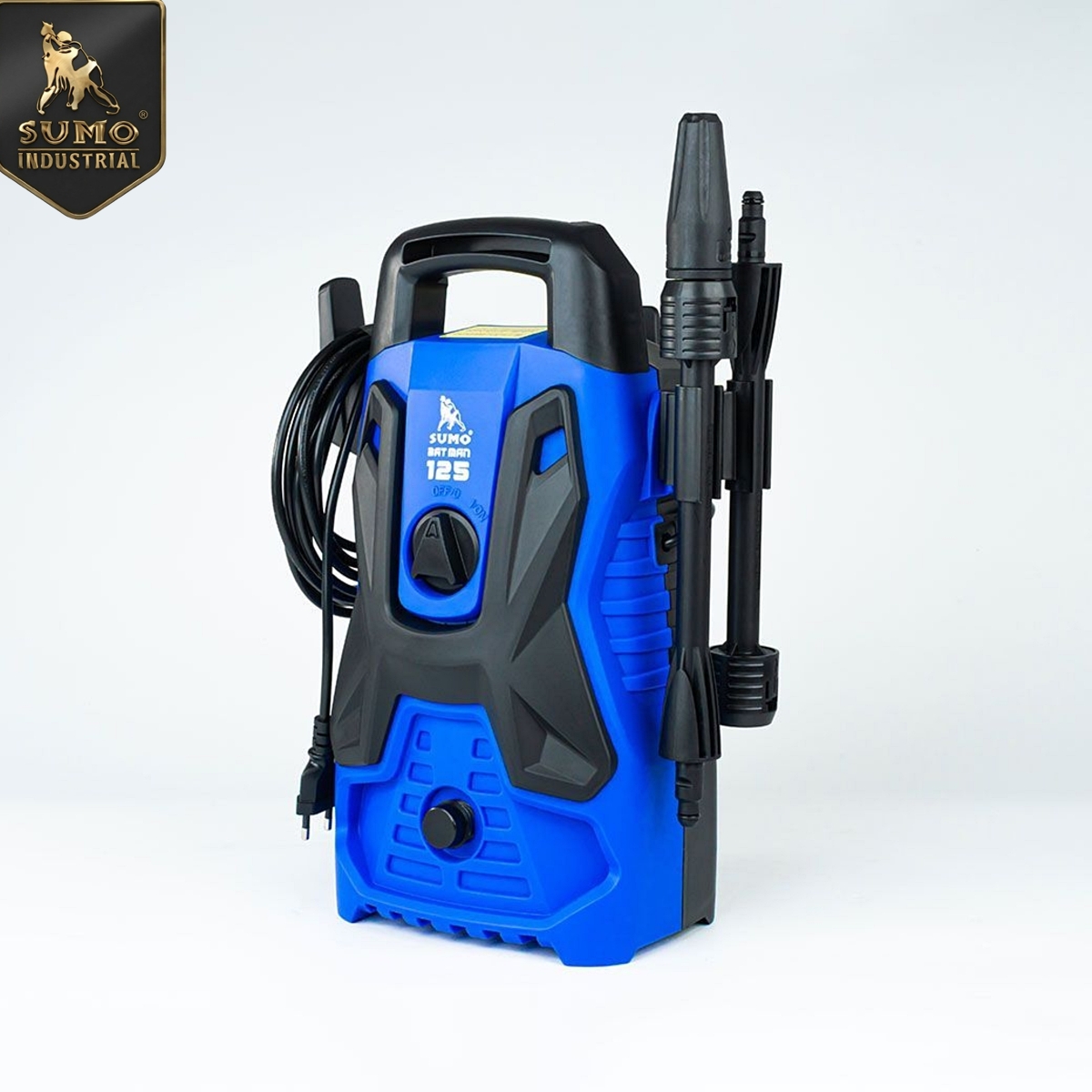 เครื่องฉีดน้ำแรงดันสูง สำหรับล้างรถ ฉีดทำความสะอาด High pressure washer Model Batman 125 SUMO 033