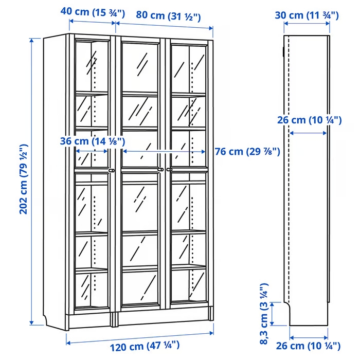 ตู้หนังสือ ตู้โชว์บานกระจก Bookcase, glass display cabinet Prasartstore.com unnamed2232388