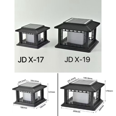 โคมไฟหัวเสาโซล่าร์เซลล์