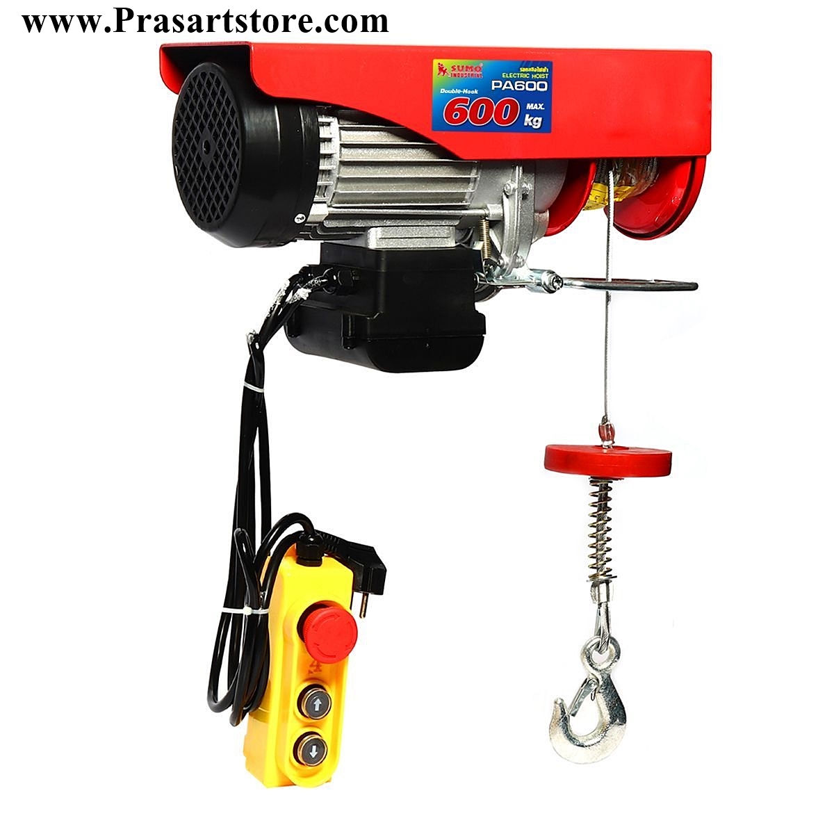 รอกไฟฟ้า 600 kg Sumo รอกสลิงไฟฟ้า Sumo Electric hoist PA600 **ของแท้**มีประกัน