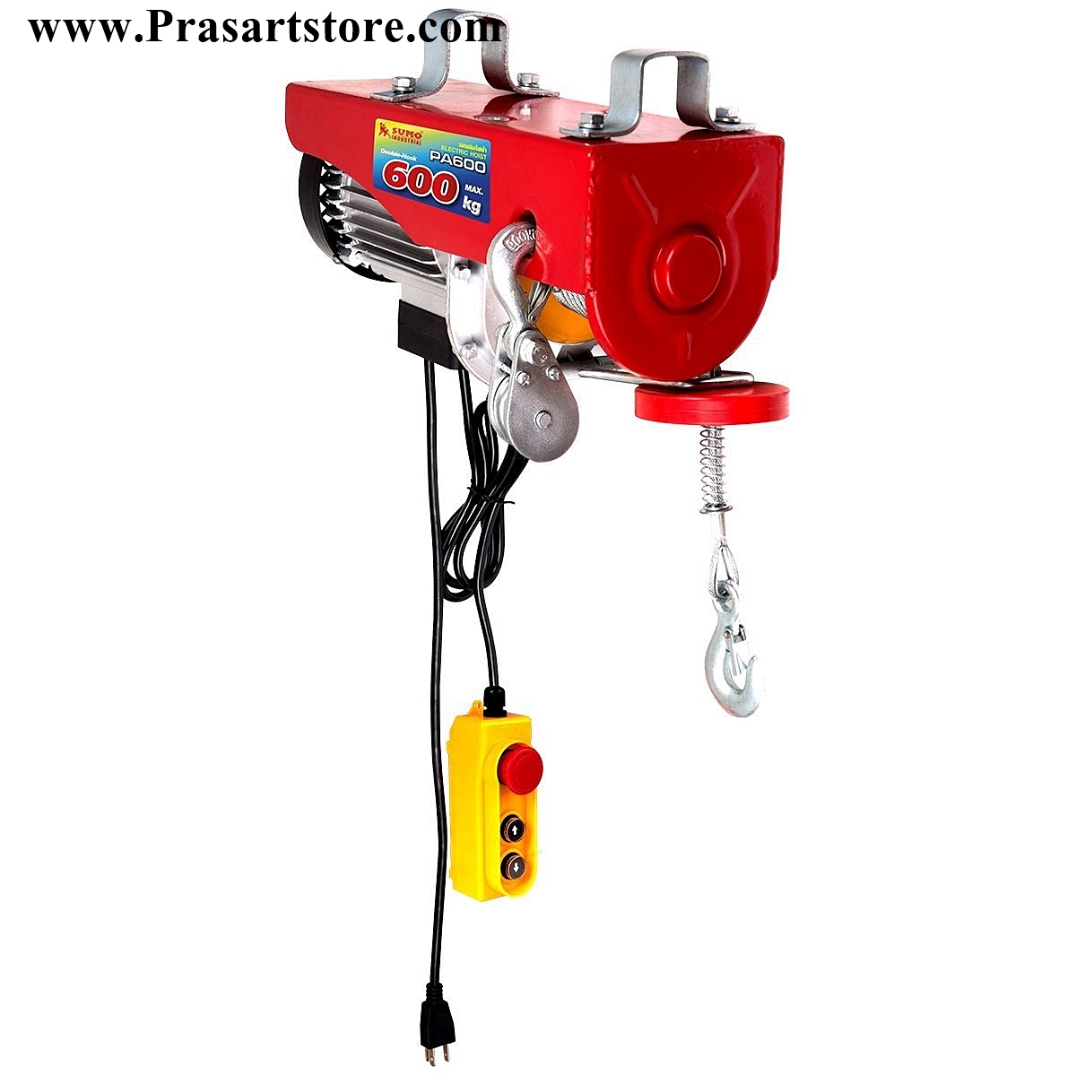 รอกไฟฟ้า 600 kg Sumo รอกสลิงไฟฟ้า Sumo Electric hoist PA600 **ของแท้**มีประกัน