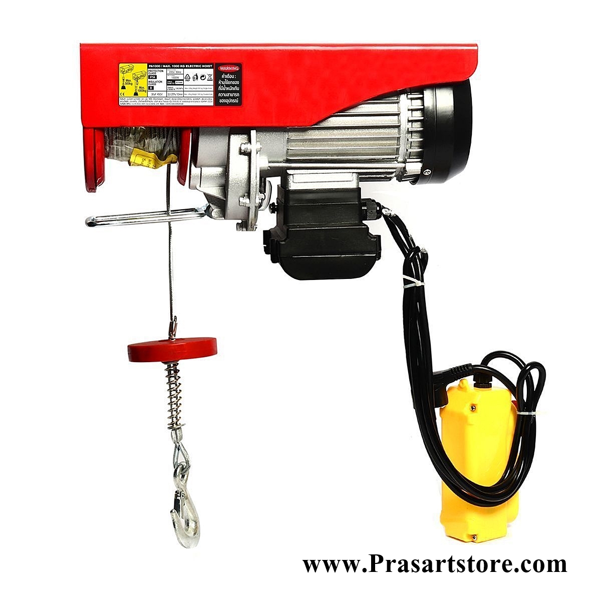 รอกไฟฟ้า 1000kg Sumo รอกสลิงไฟฟ้า ยกได้ 1000 กก Sumo Electric hoist PA1000 **ของแท้**มีประกัน