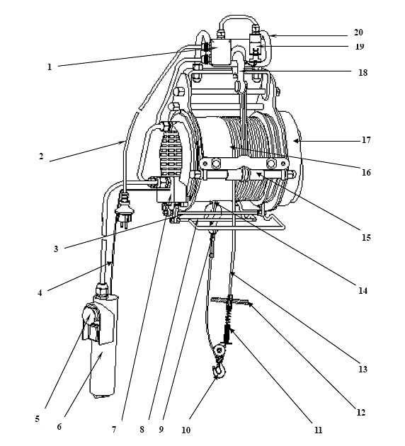 รอกไฟฟ้า รอกสลิงไฟฟ้า รอกนั่งร้าน รอกแขวนนั่งร้าน SF800 SUMO Suspending Scaffold Hoist mod.SF800 SUMO  prasartstore.com 8888