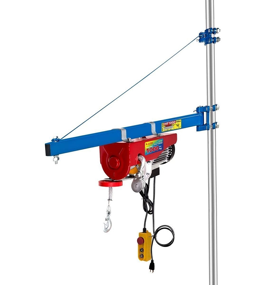 คานสำหรับยึดรอกสลิงไฟฟ้า พร้อมแกนหมุนแขวนรอกสลิงไฟฟ้า รุ่น HF1000 SUMO Rotary Hoist Frame Mod.HF1000 SUMO  prasartstore.com2222