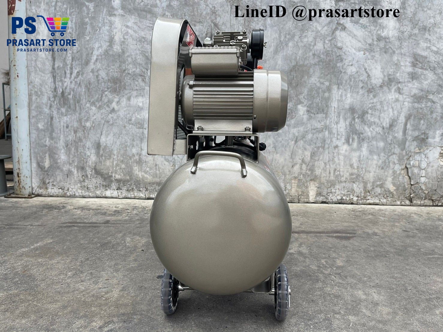 ปั๊มลม 3 HP  ปั๊มลมลูกสูบสายพาน 100L มอเตอร์ 3.0HP 2200w ลวดทองแดง 100% Air Compressor 3HP 100L