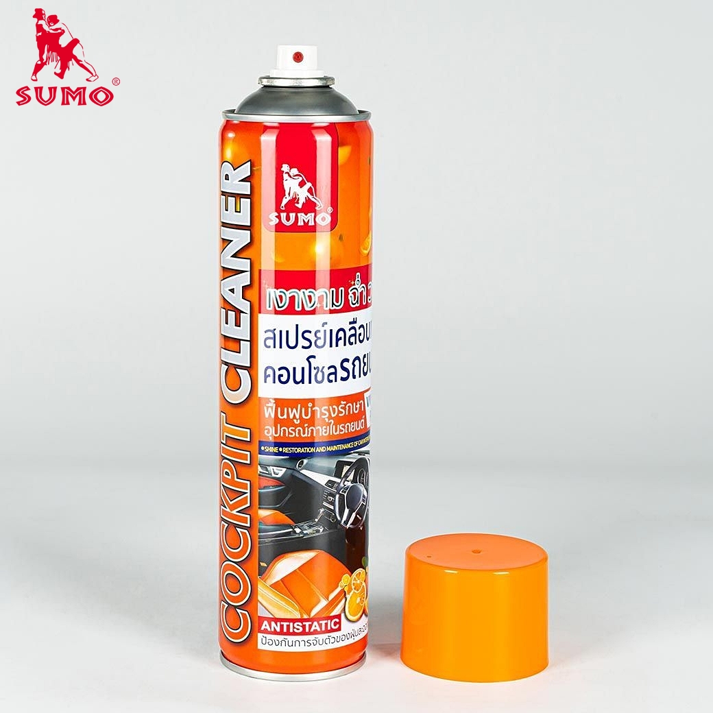 Cleaning Cockpit SUMO 650ml Console & Interior Restoration & Protection  เคลือบเงาคอนโซล การฟื้นฟูและปกป้องคอนโซลและภายในรถยนต์ Prasartstore.com555